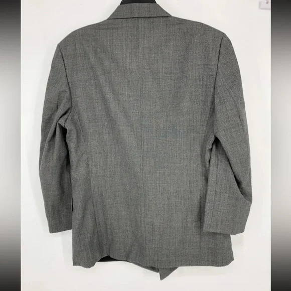 Christian Dior Gray Double Breasted Blazer - Picture 2 of 9